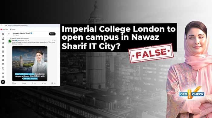 Imperial College London denies claims of opening campus in Lahore’s Nawaz Sharif IT City