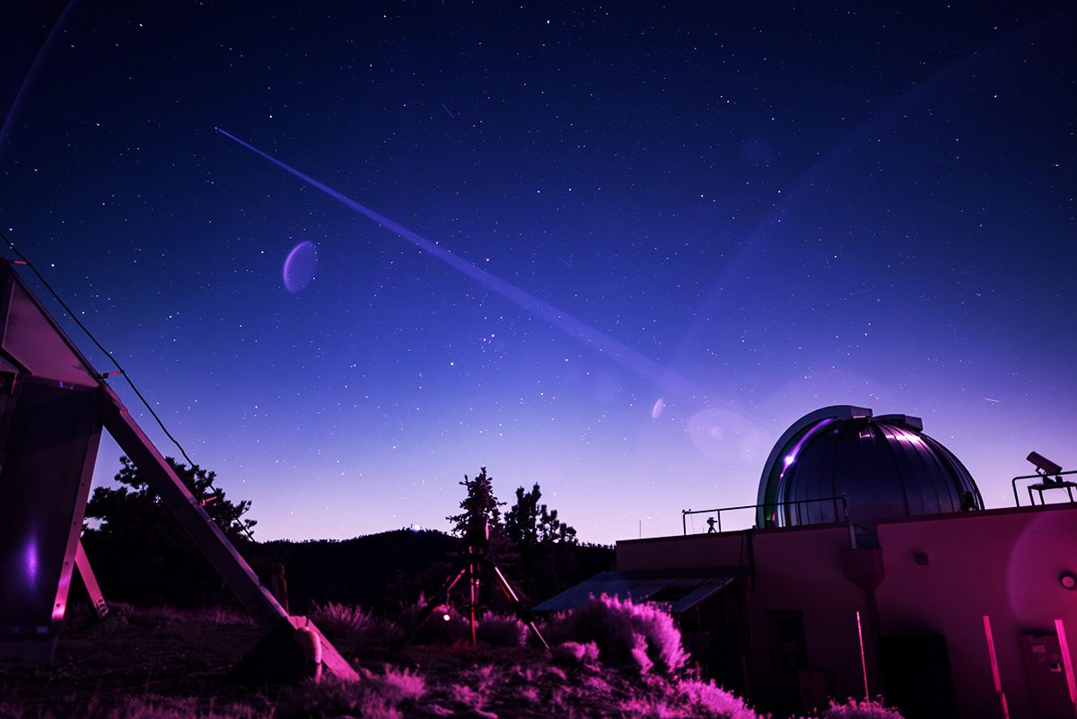 This mountaintop lab just fired a laser into the sky to talk to a distant spacecraft