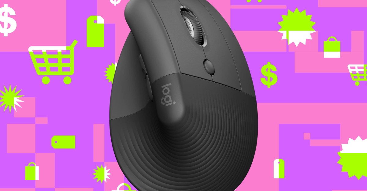 Logitech’s Lift wireless ergonomic mouse is just $50 for the first time