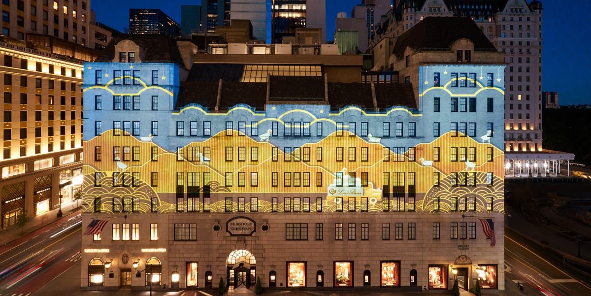 Loro Piana Unveils a Window and Facade Takeover at Bergdorf Goodman