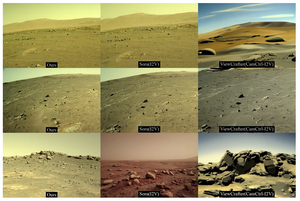 Using AI to Reconstruct Physically Accurate Models of Mars
