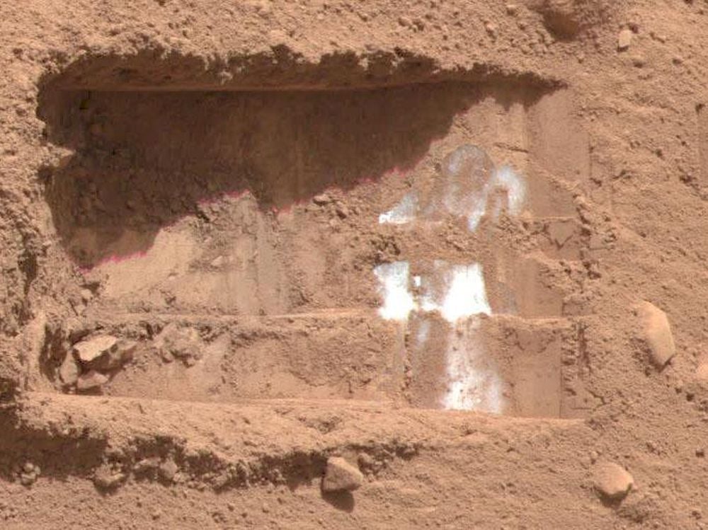 Microbes Or Their DNA Could Survive In Martian Ice And A Future Rover Could Dig For It