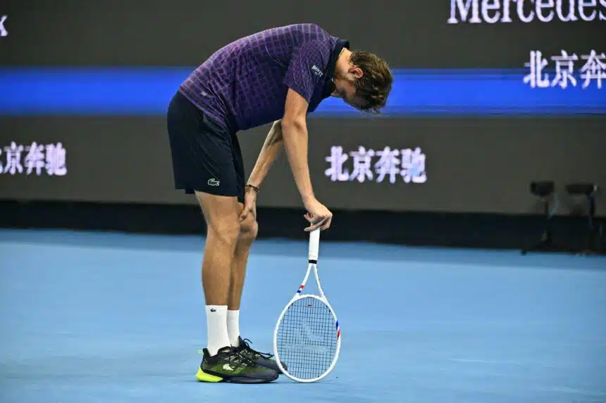 Danil Medvedev overcomes cramps to beat Learner Tien in Shanghai