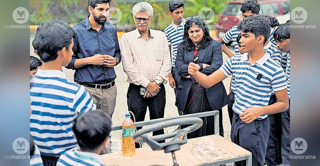 Teen students in Malappuram design car that reads your mood | Kerala Stories