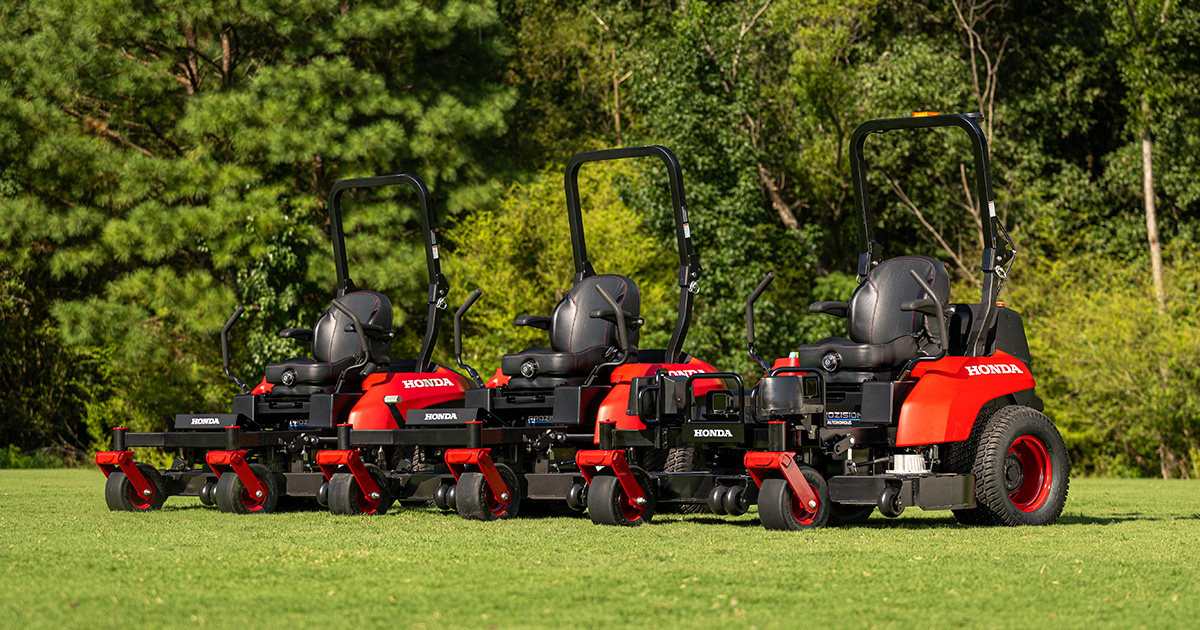 Honda to Present World Premiere of ProZision™ Autonomous, at Equip Exposition 2025, Honda Battery-powered Autonomous Riding Lawn Mower