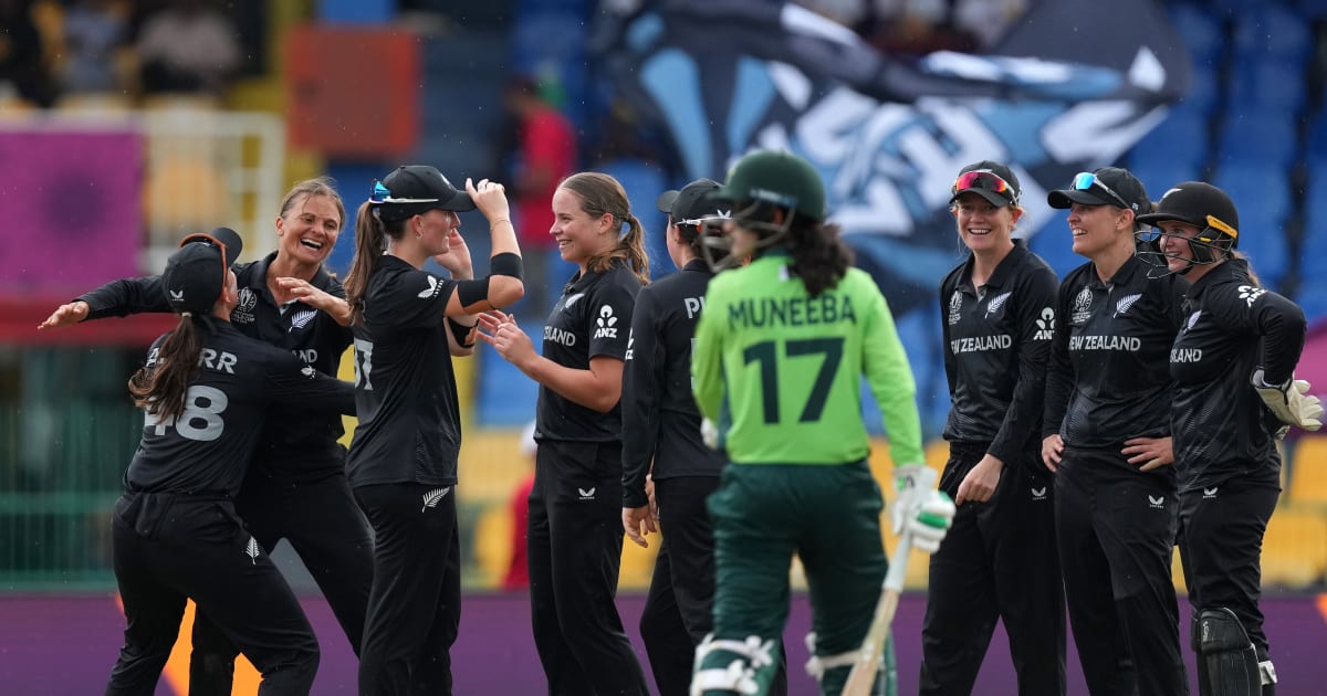 New Zealand vs Pakistan Women’s Cricket World Cup 2025 match abandoned