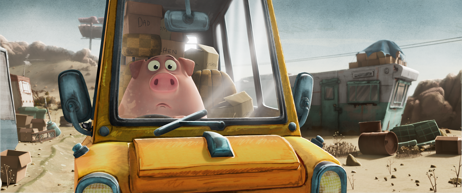 Music video for ‘Cardboard’ original song features DNEG Animation crew!