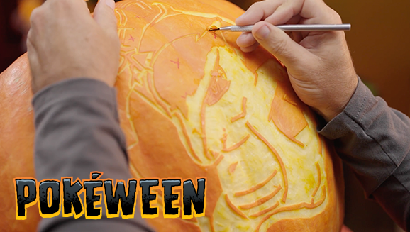 Have a Gourd Time Watching This Pokémon Pumpkin Carving ASMR Video
