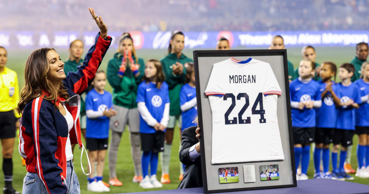 Alex Morgan’s farewell to U.S. Women’s National Team