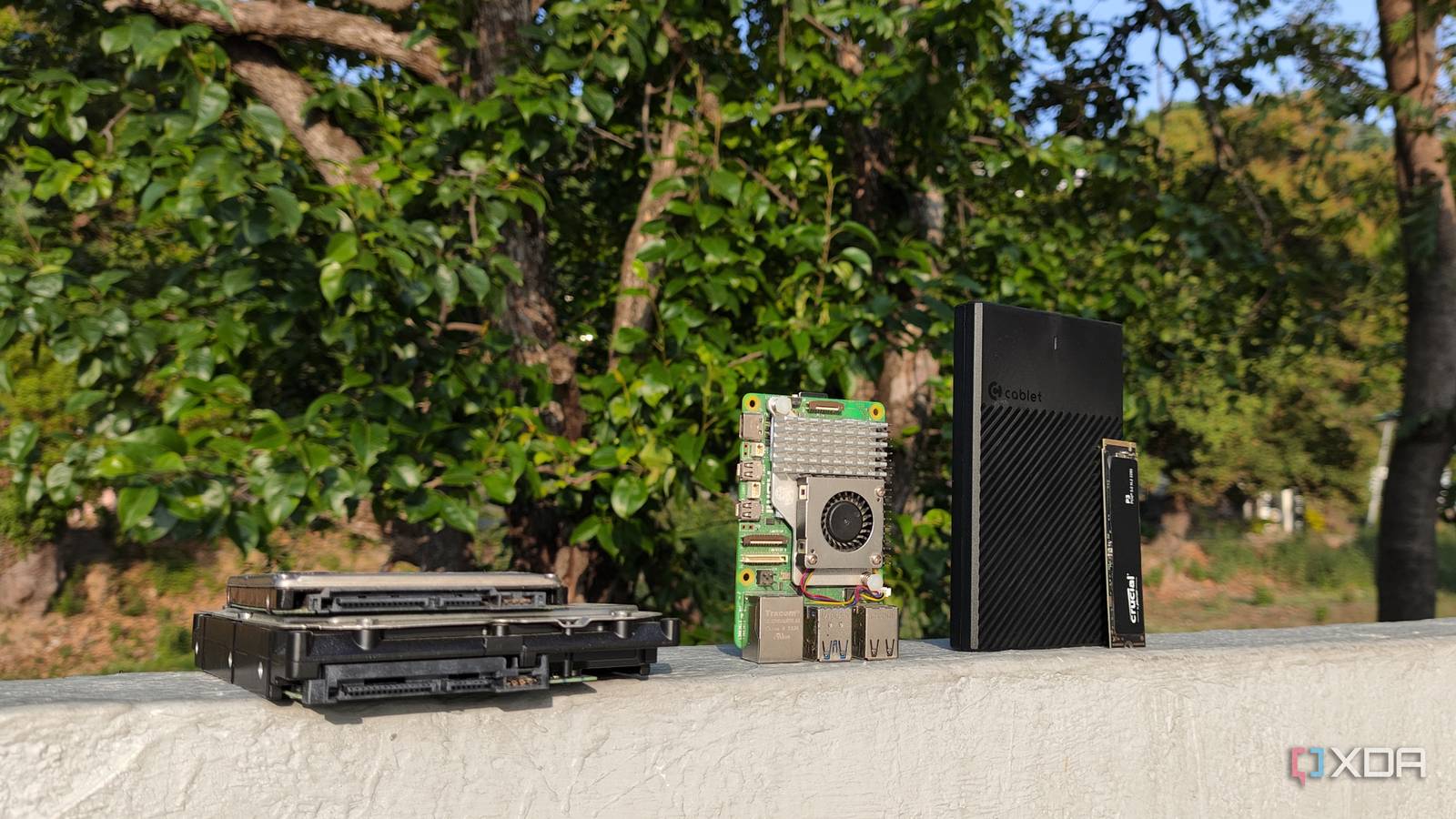 A Raspberry Pi works well as a file-sharing server, but please don’t use it as a dedicated NAS