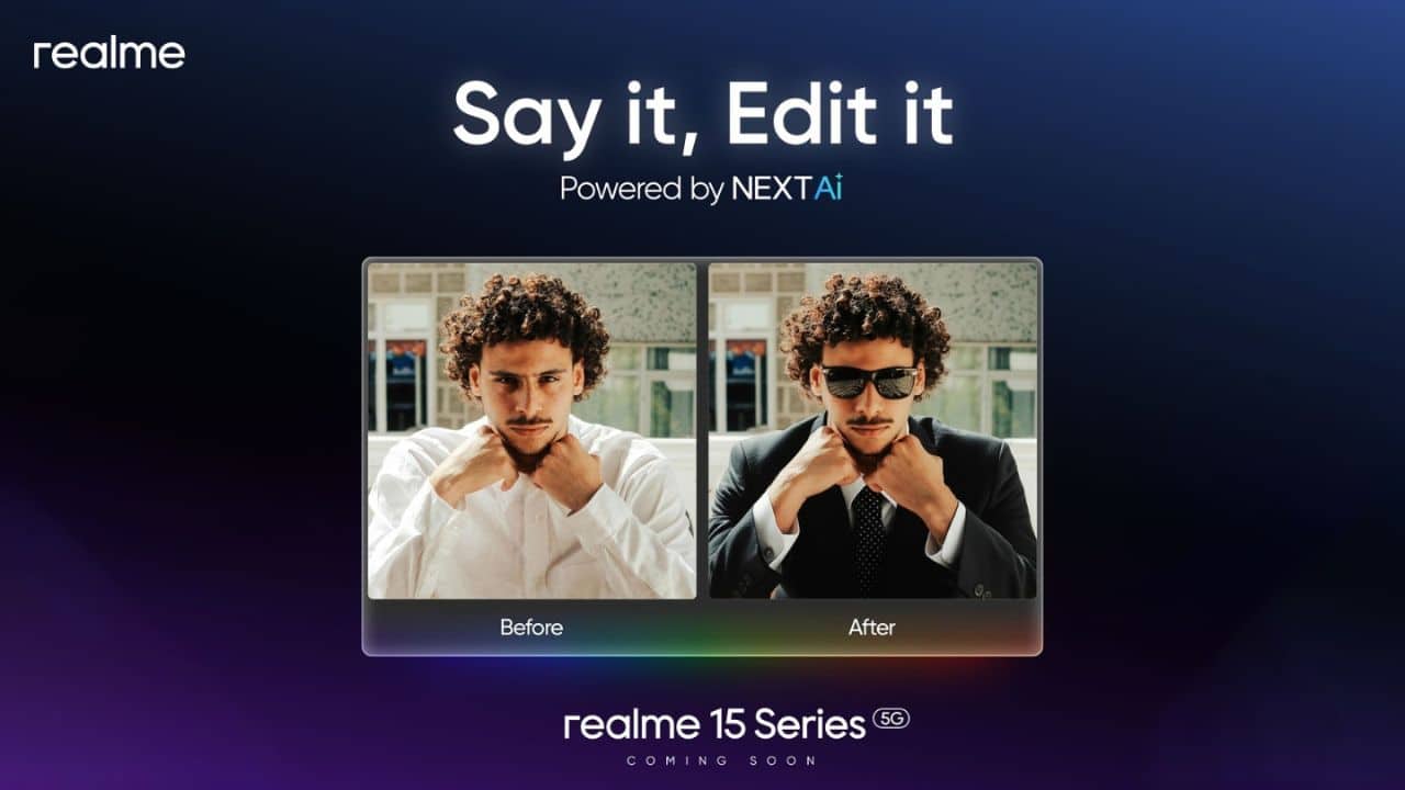 Say It, Edit It – AI Edit Genie Rules Your Gallery with the realme 15 Series Party Revolution