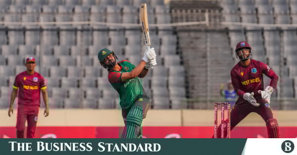 Bangladesh hit 14 sixes to equal ODI record