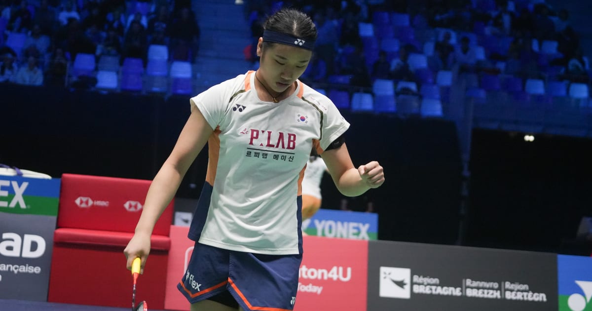 BWF French Open 2025: An Seyoung survives scare to reach another semi-final