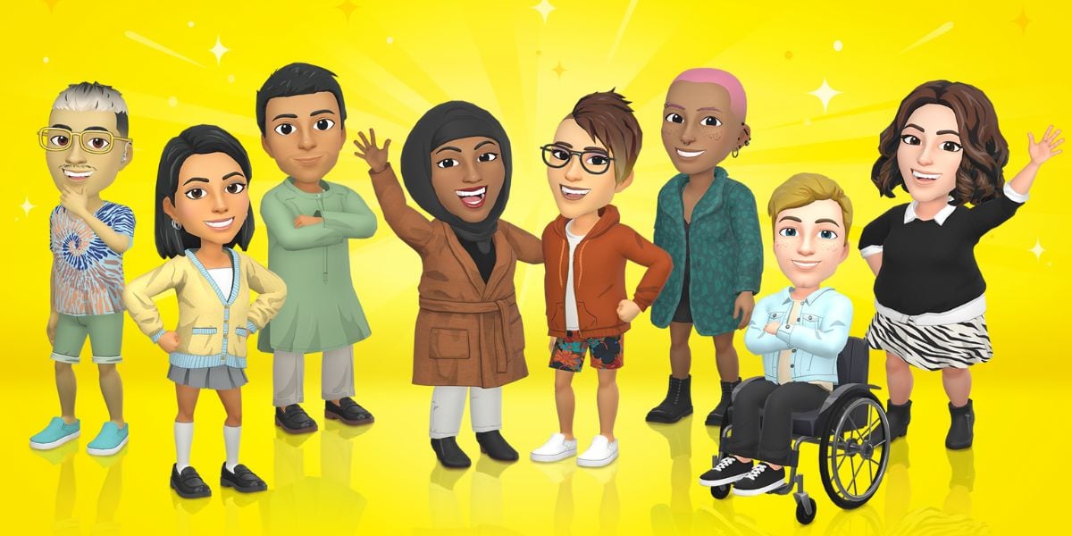 Snapchat Tests 3D Bitmoji Plaza on Web for Shared Avatar Spaces