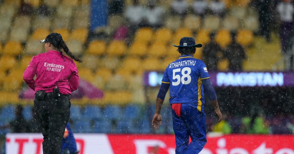 Pakistan vs Sri Lanka Women’s Cricket World Cup 2025 washed out