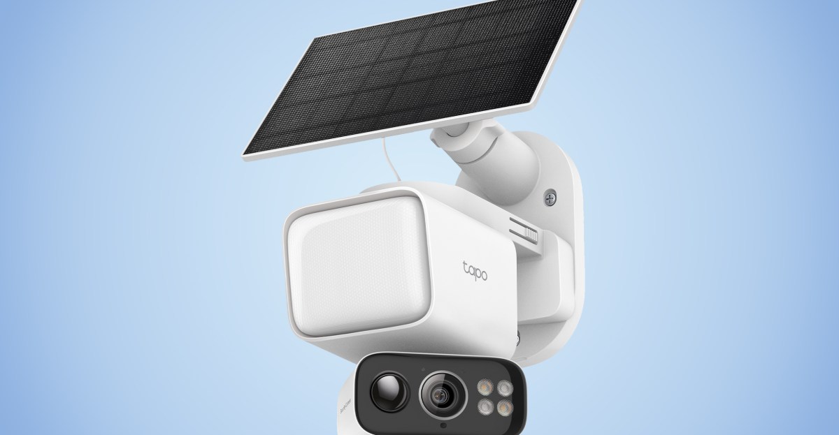 Tapo’s new solar floodlight camera soaks up the sun to light your yard