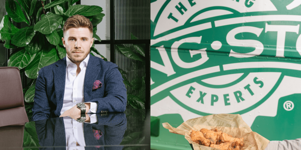 This millennial went from being a builder on $5 an hour to launching (and selling) Wingstop in the UK for $532 million—with no restaurant experience