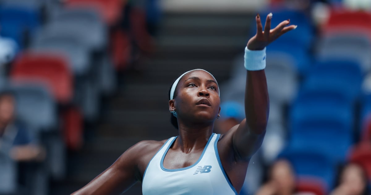 Coco Gauff advances to Wuhan Open quarter-final with win over home hope Zhang Shuai