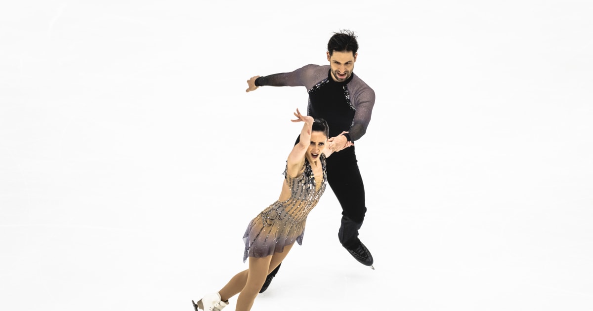 Quadragenarian Deanna Stellato-Dudek out to prove “girls can play the backflip game” – but partner Maxime Deschamps needs some convincing