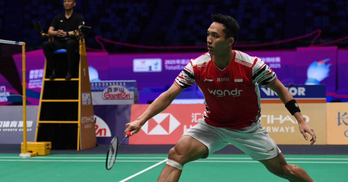 BWF French Open 2025 badminton: Jonatan Christie continues winning streak, seeing off Nishimoto Kenta