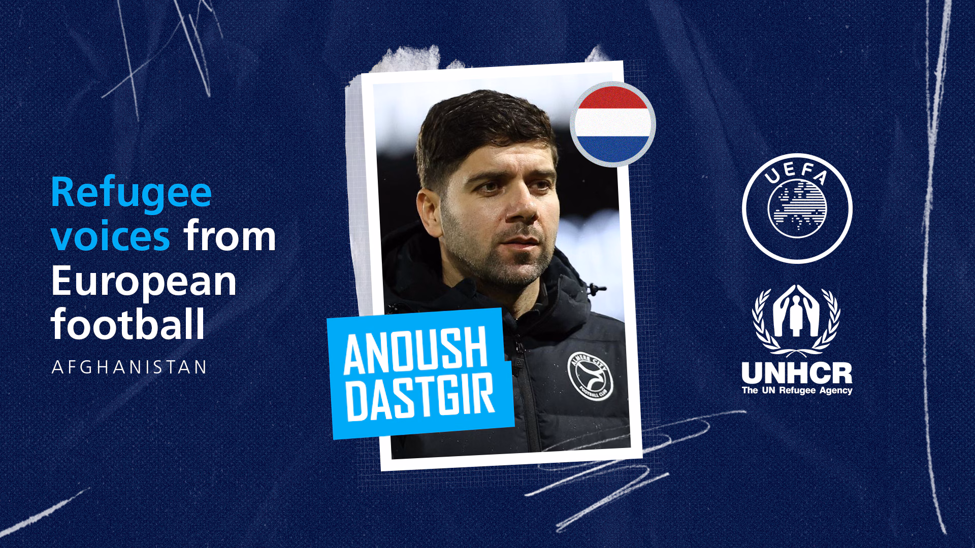 Anoush’s story: how football is helping refugees to build new lives