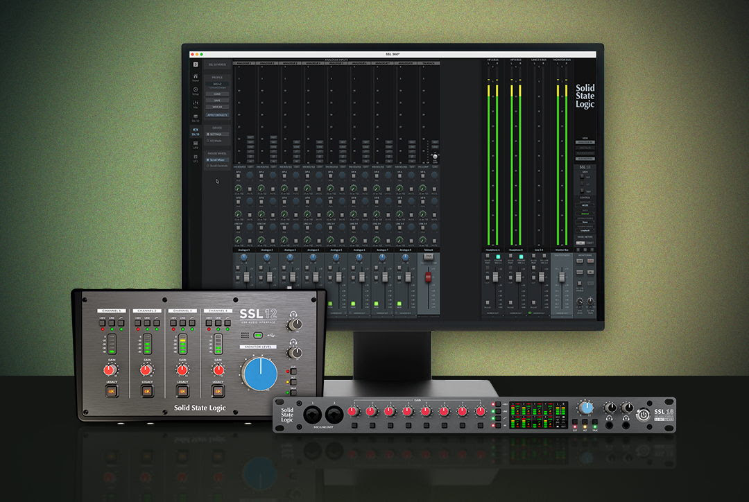 Solid State Logic Releases SSL 360° V2.0 Software, Delivering Significant Feature and Workflow Updates for its U-series Controllers and USB Audio Interfaces
