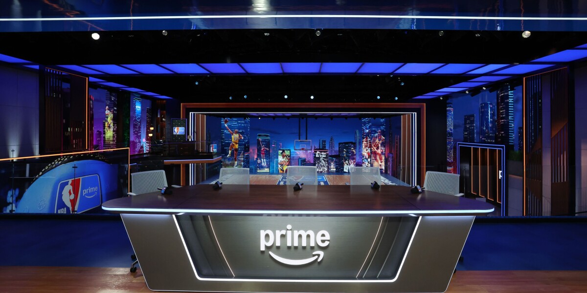 Inside Amazon's massive NBA on Prime Video studio: See 5 photos of the basketball set – about Amazon
