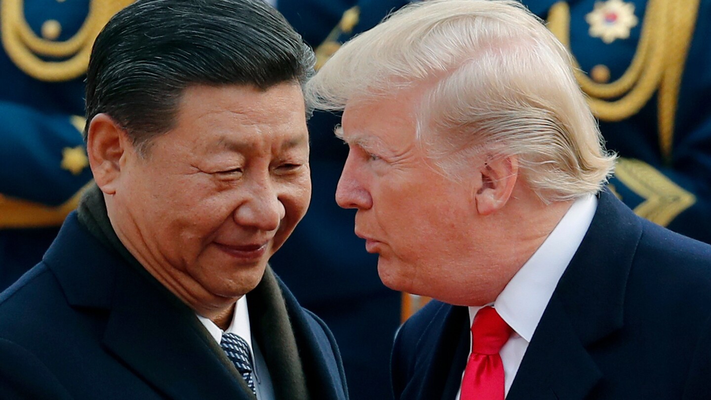 Trump plans to meet with China’s Xi during 3-country Asia trip
