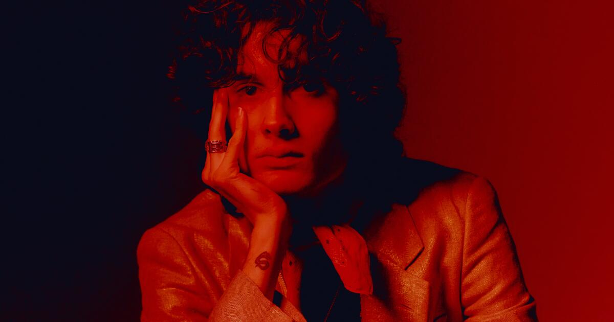 Sombr is 2025’s sultry alt-pop star. Can he join the rock greats too?