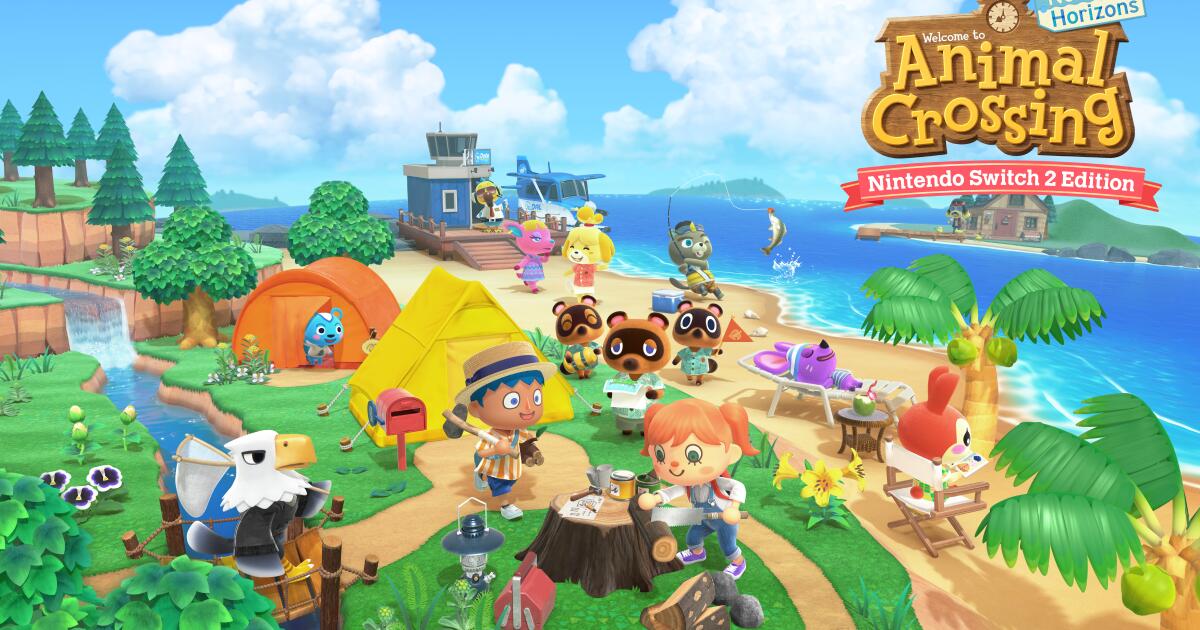 ‘Animal Crossing: New Horizons’ to get a Switch 2 upgrade, free update