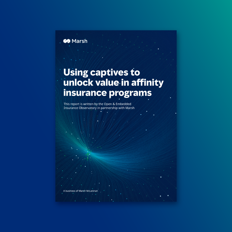 Using captives to unlock value in affinity insurance programs