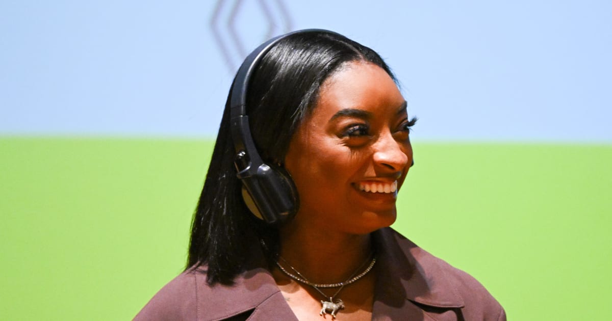 Simone Biles doesn’t rule out competing at LA 2028