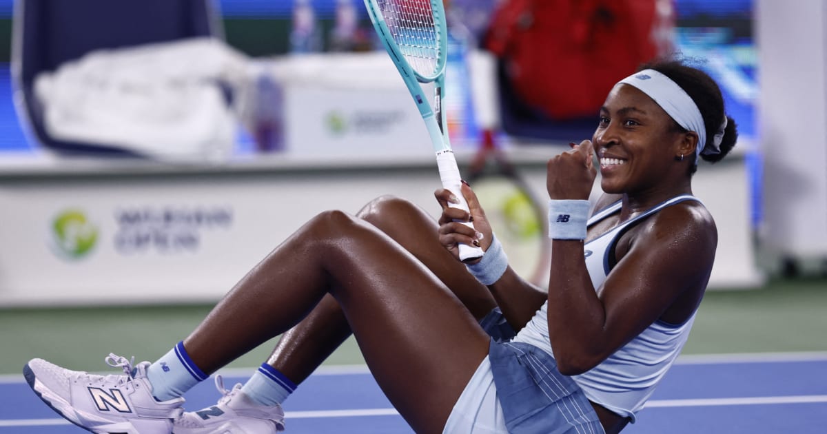 Coco Gauff battles past Jasmine Paolini to reach Wuhan Open final
