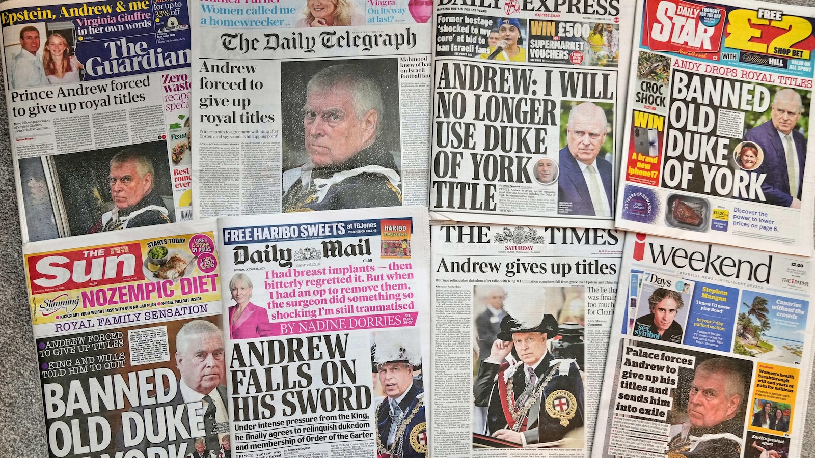 A look at Prince Andrew’s antics and scandals that have tried royal patience for decades
