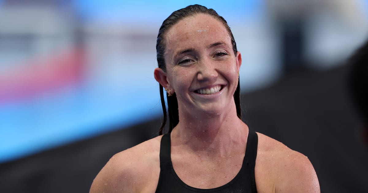 Lani Pallister swims third fastest 400m freestyle in history at the 2025 Swimming World Cup Westmont