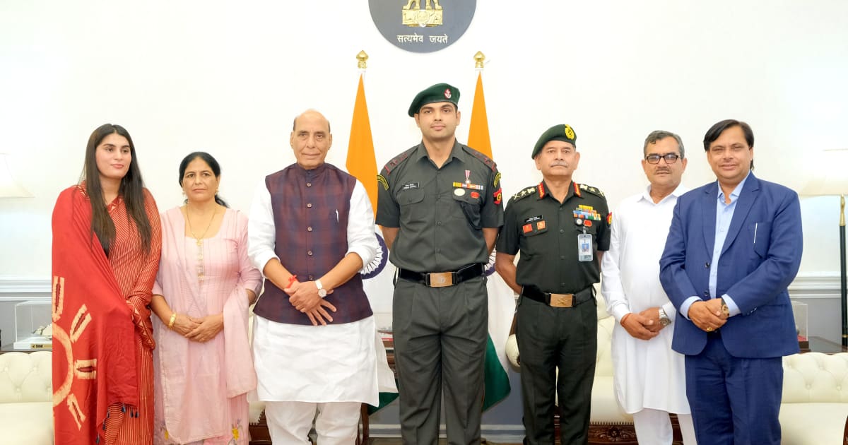 Neeraj Chopra conferred with rank of Lieutenant Colonel by Indian Army