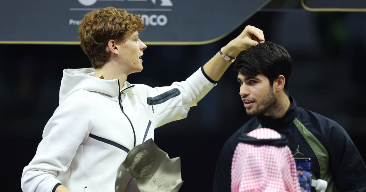 Six Kings Slam 2025 final – Carlos Alcaraz vs Jannik Sinner