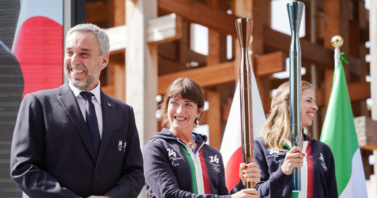 The Torches of Milano Cortina 2026 Take Center Stage at the Closing Ceremony of Expo 2025 Osaka