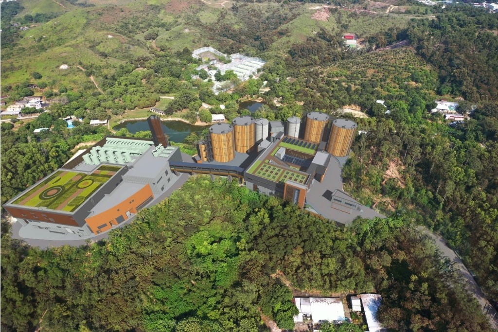 Organic Resources Recovery Centre Phase 2 (O·PARK2) in Hong Kong.
