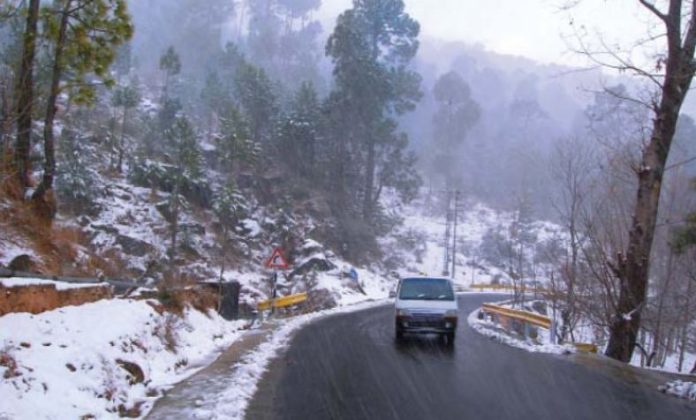 11 Winter alert issued for Murree, Kotli Sattian amid storm forecast