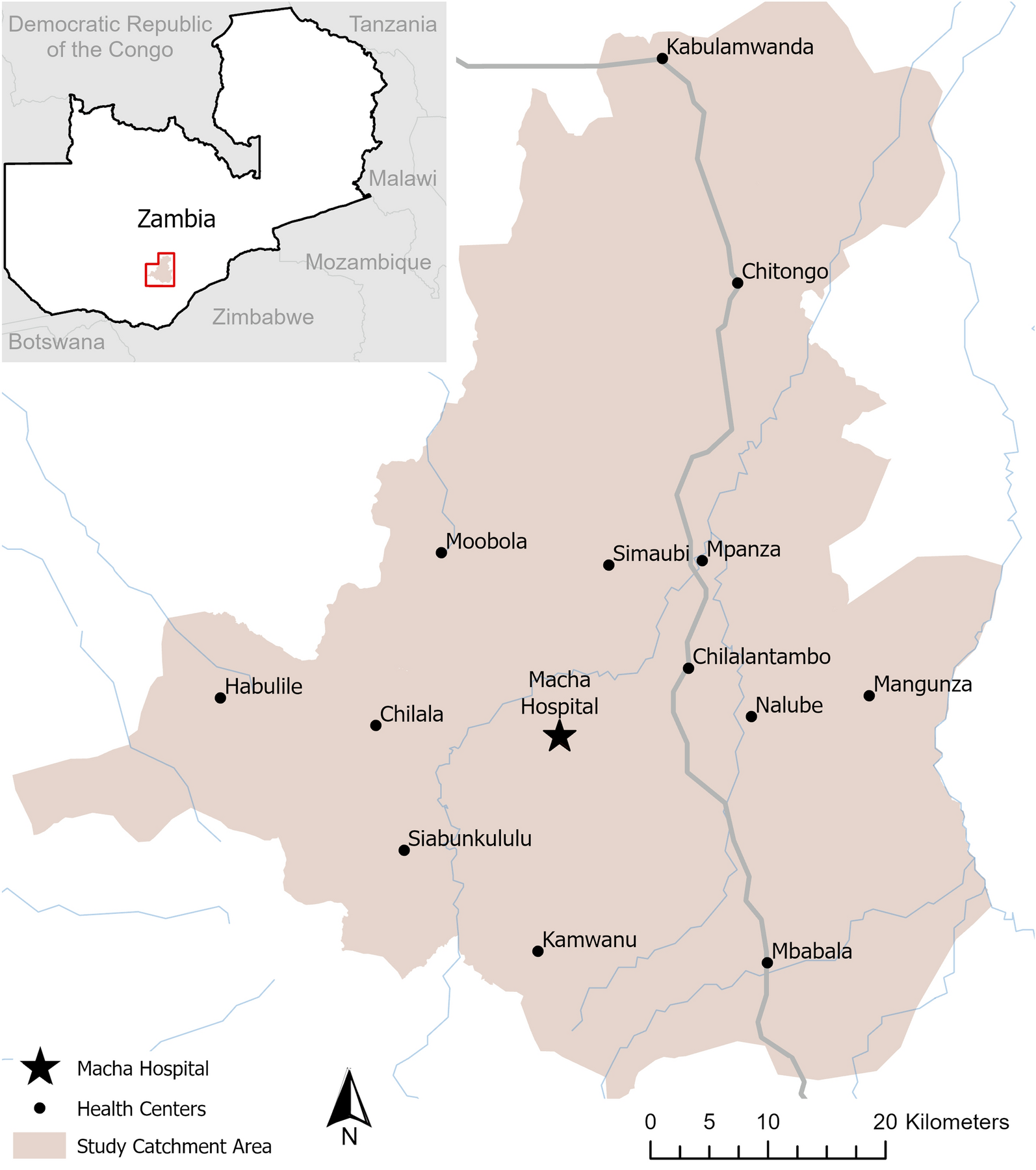 Malaria outbreak prediction at the sub-district level in Zambia using remote sensing satellite data | Malaria Journal