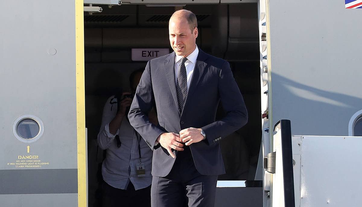 Prince William flies to Belem for next crucial mission after Earthshot