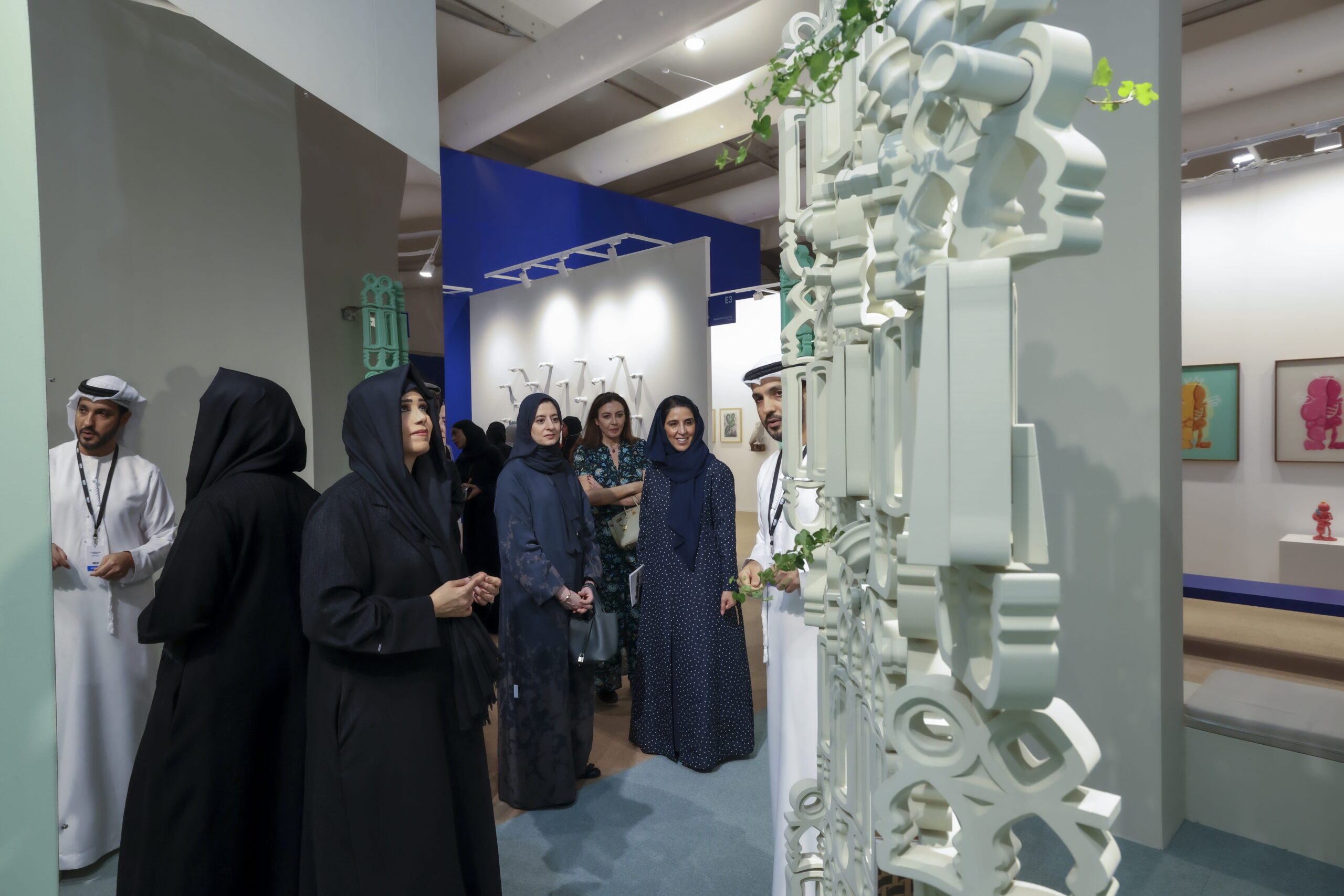 Latifa bint Mohammed visits Downtown Design, the anchor event of Dubai Design Week