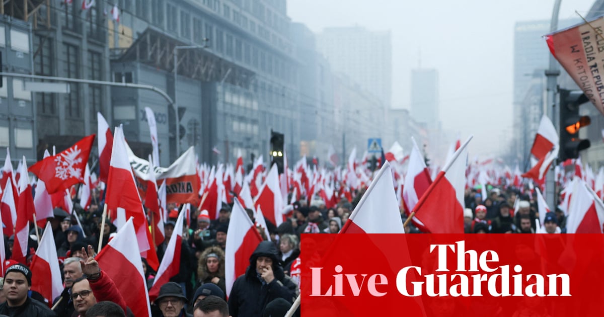 Controversial Poland independence march sets off in Warsaw – Europe live | Europe