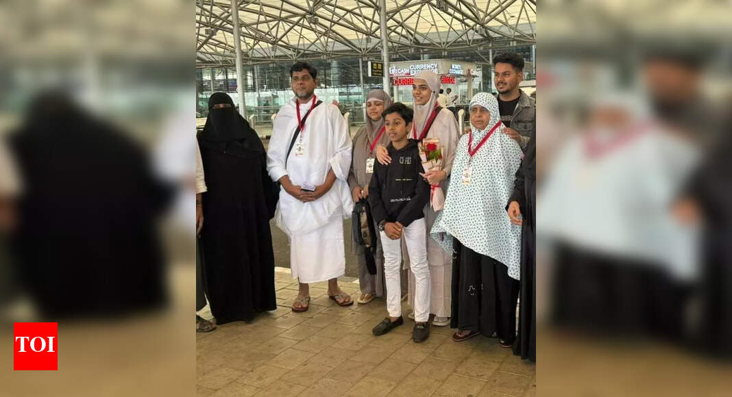 70-yr-old in shock after four family members die in Saudi bus inferno | Hyderabad News