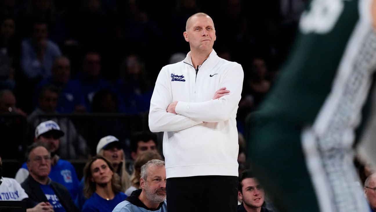 Mark Pope rues ‘poorly coached’ Kentucky after loss to MSU