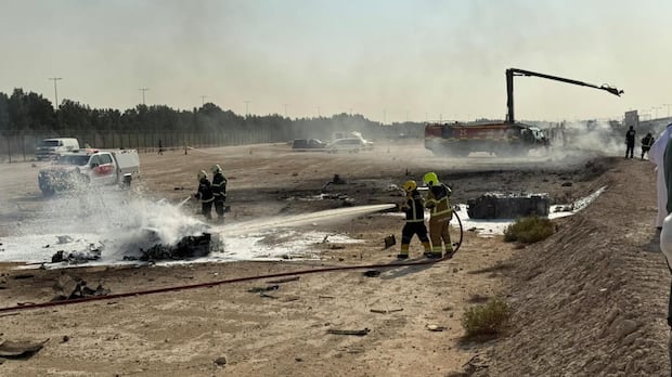 Pilot killed as Indian fighter jet crashes at Dubai Air Show