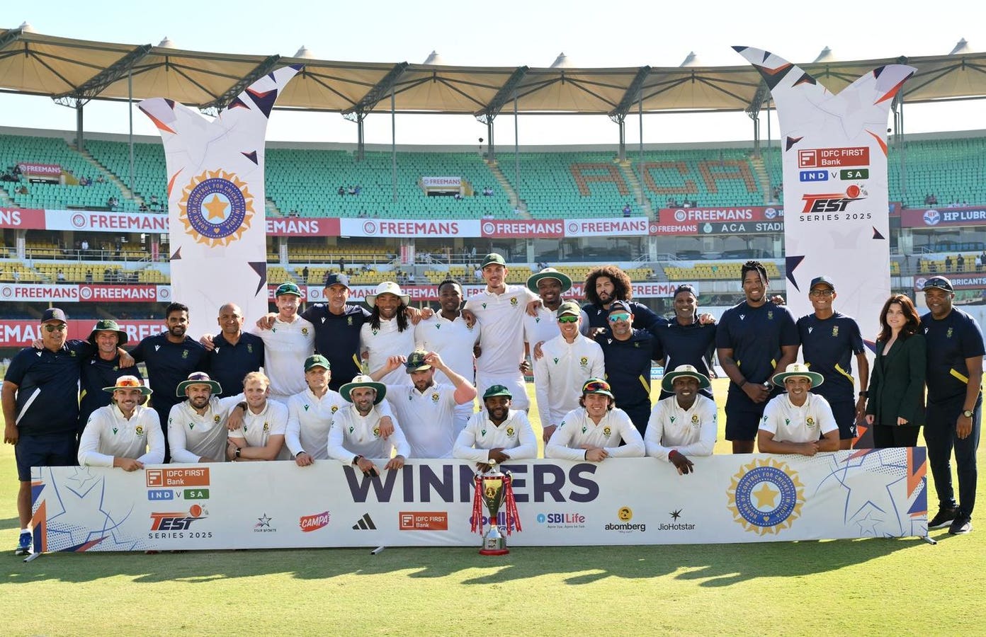 South Africa Silence Doubters With First Test Series Win In India Since 2000
