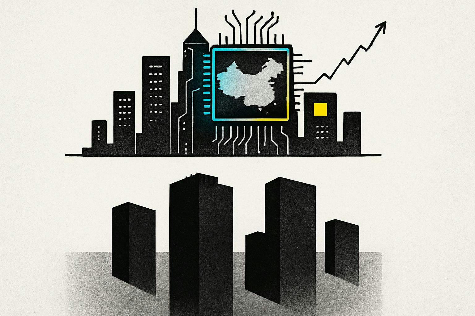 AI Stocks Lift China Markets While Property Stays Under Pressure