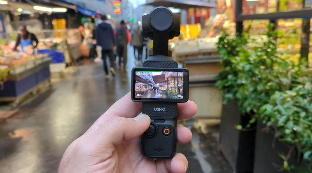 The DJI Osmo Pocket 3 vlogging camera is 36 percent off for Black Friday